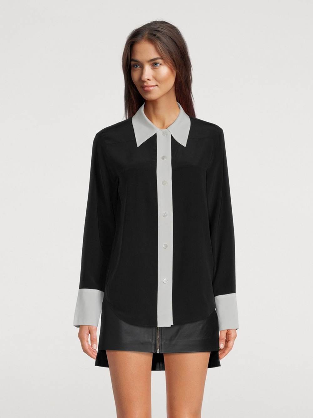 Equipment Nikola Silk Shirt